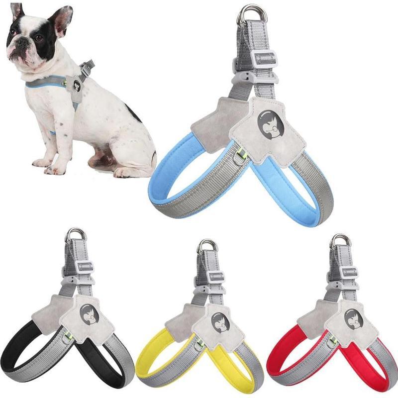 Adjustable Pet Harness with Leash Set - No-Pull Reflective Dog Harness
