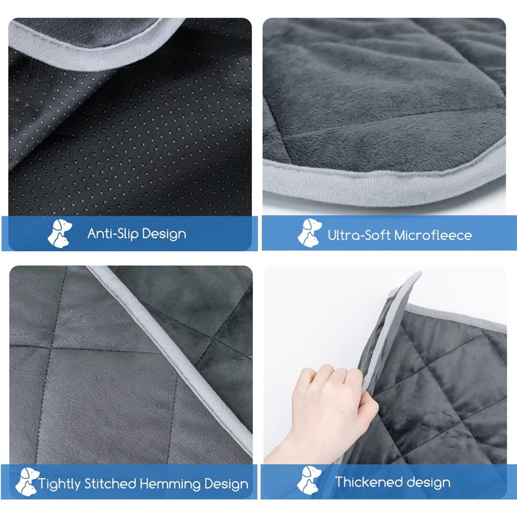 Self-Heating Pet Bed Mat - Non-Slip Thermal Pad for Dogs & Cats
