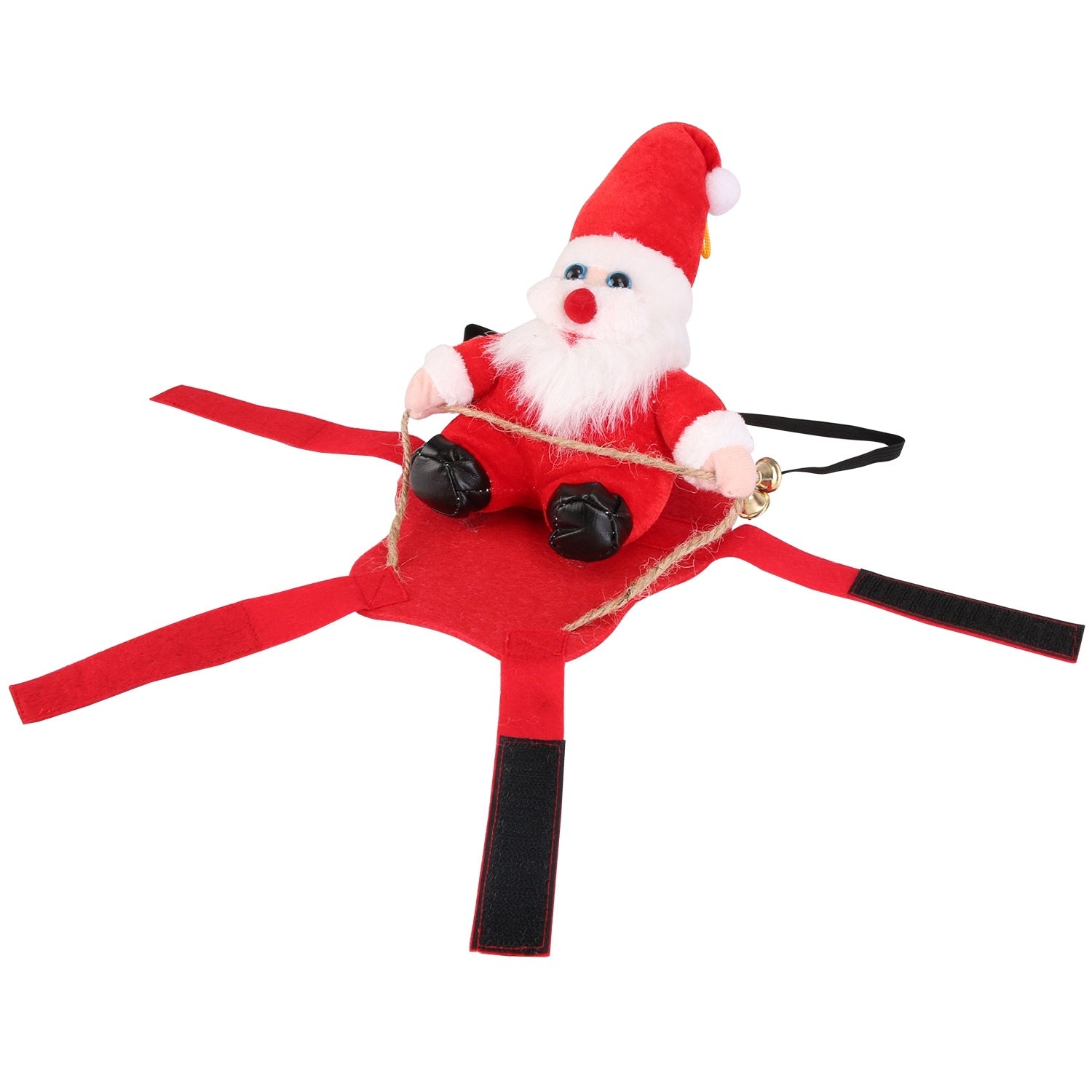 Pet Christmas Santa Costume - Red Winter Coat for Dogs & Cats