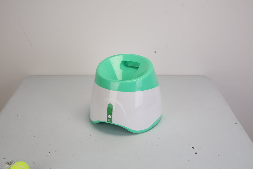 Automatic Dog Ball Launcher with 6 Tennis Balls - Interactive Fetch Machine