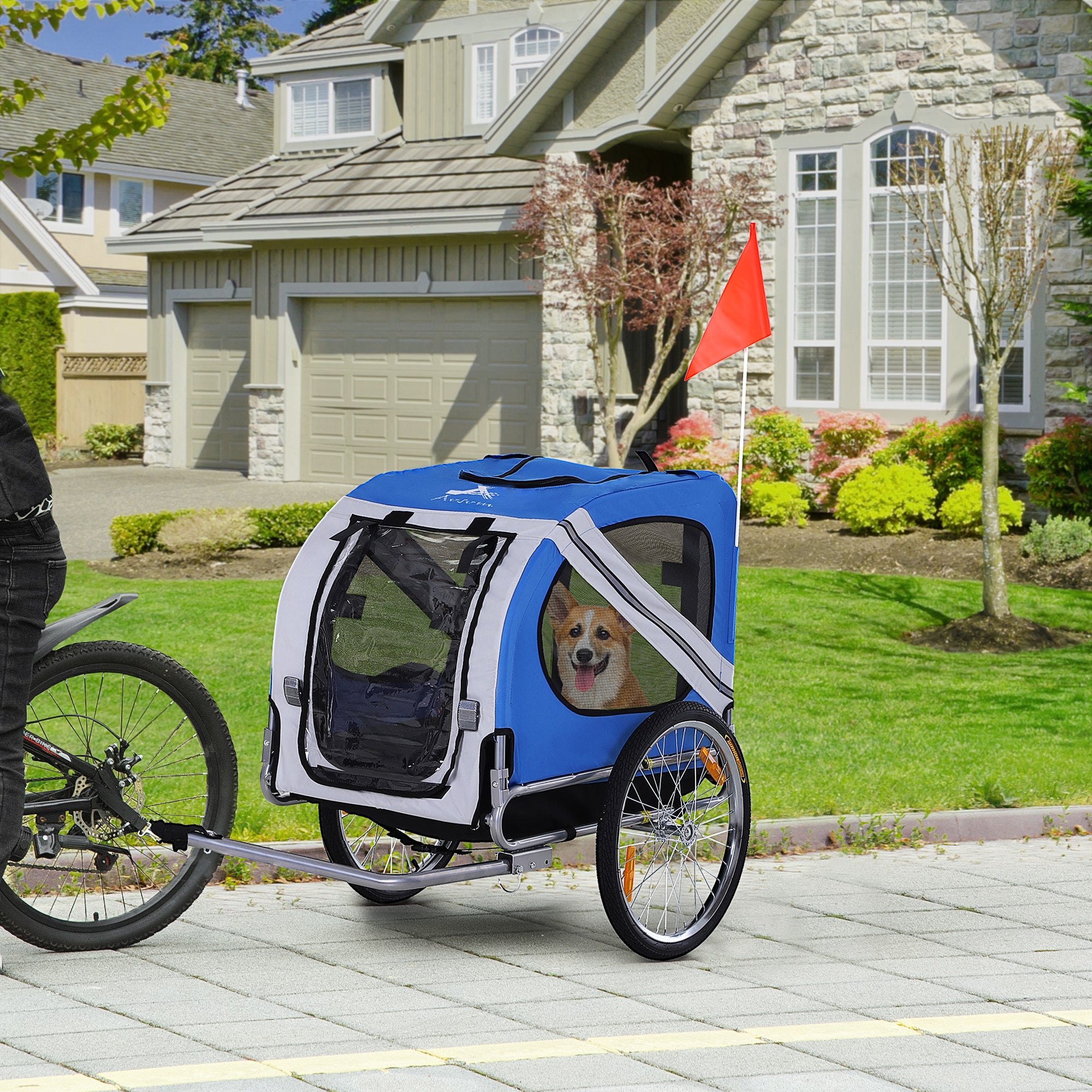 Premium Pet Bicycle Trailer & Cart