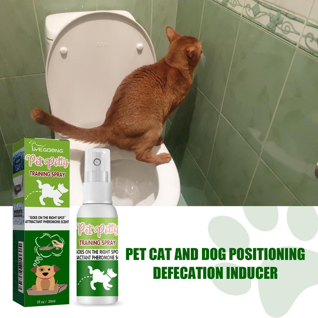 Pet Toilet Training Spray - Potty Training Aid for Dogs & Cats