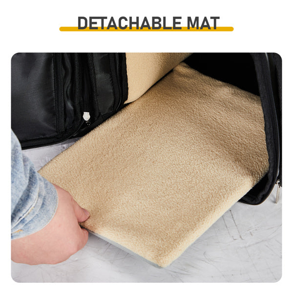 Expandable Pet Carrier Backpack for Small Dogs & Cats