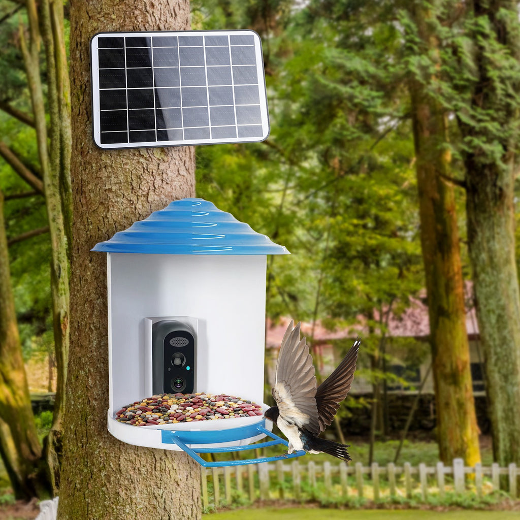 Smart Solar Bird Feeder with HD Camera
