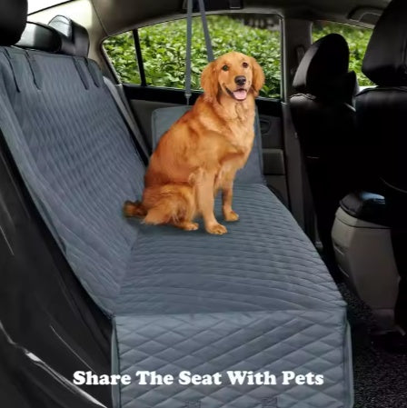 Pet Car Seat Cover Waterproof Durable Pet Hammock Car Rear Seat Cover