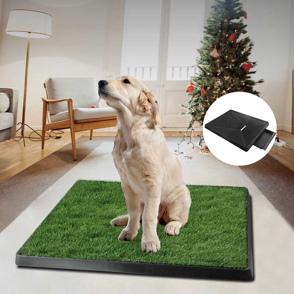 Dog Potty Training Grass Pad - Indoor/Outdoor Pet Toilet Mat