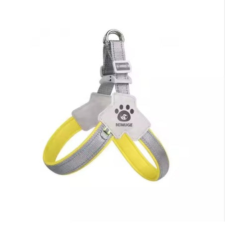 Adjustable Reflective Dog Harness with Leash Set