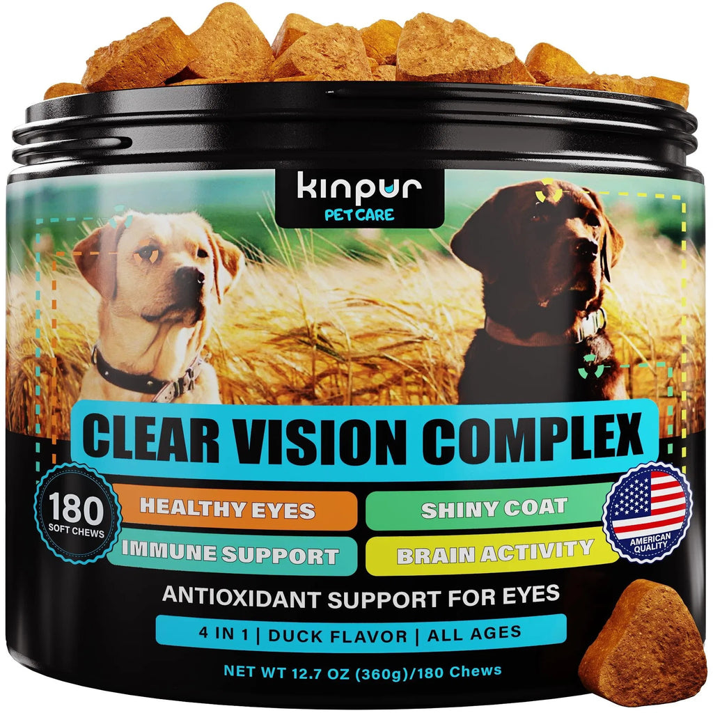 Dog Eye Vitamins - Vision Support & Tear Stain Supplement
