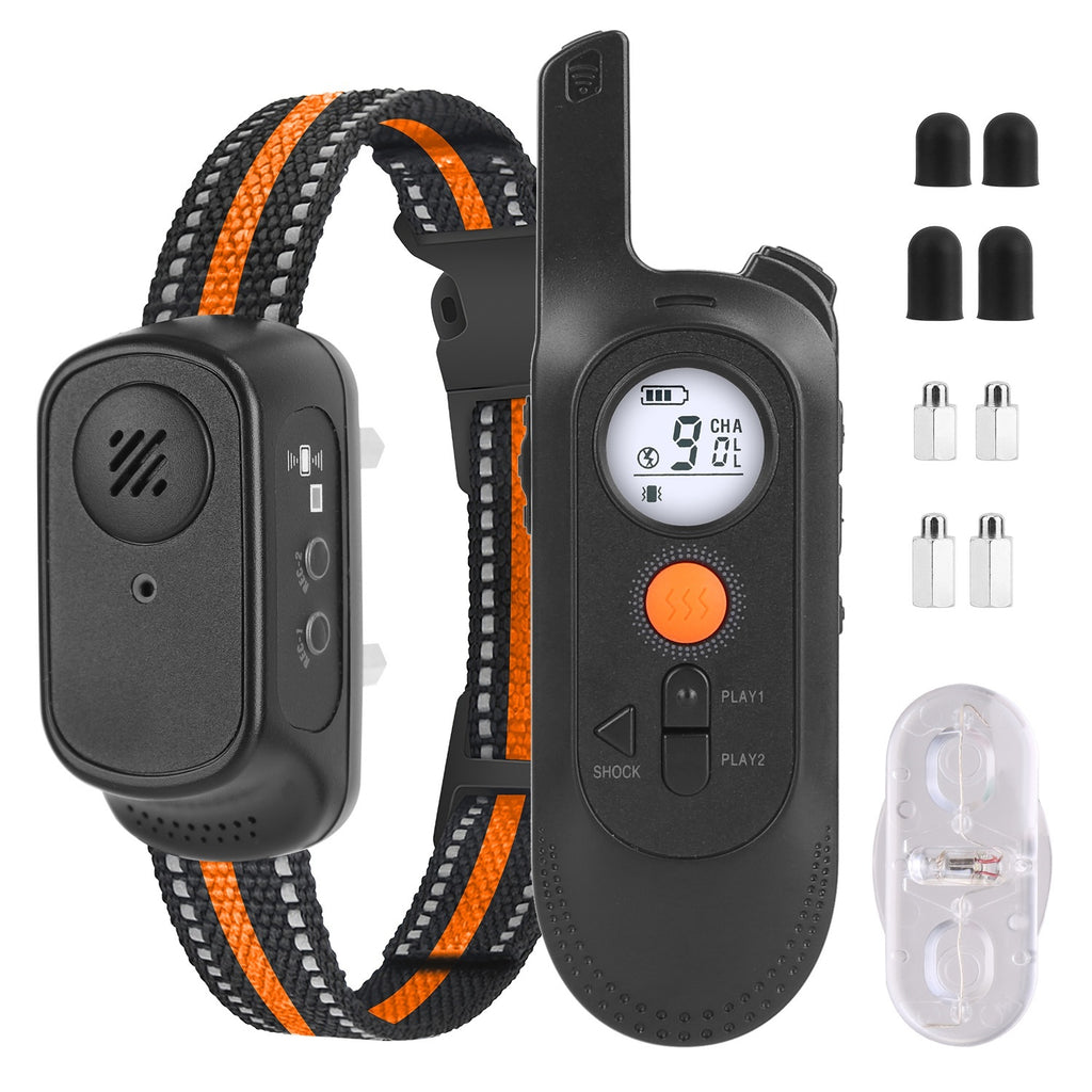 Waterproof Dog Training Collar - 984ft Range with Beep, Vibration & Shock Modes