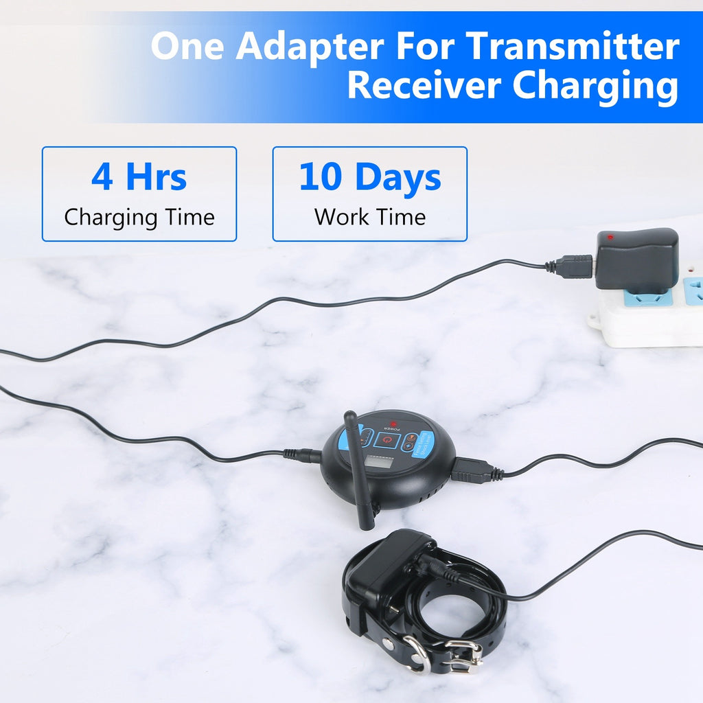 Wireless Electric Dog Fence - Boundary Training System for Small, Medium & Large Dogs