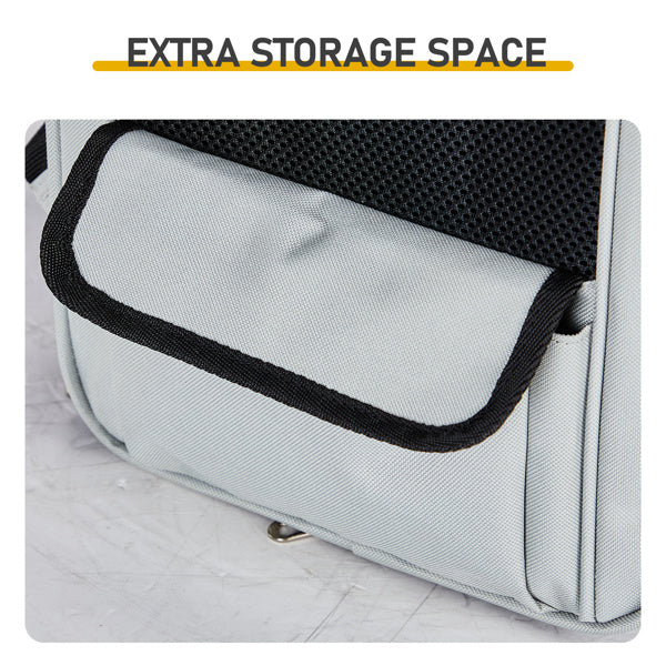 Expandable Pet Carrier Backpack for Small Dogs & Cats