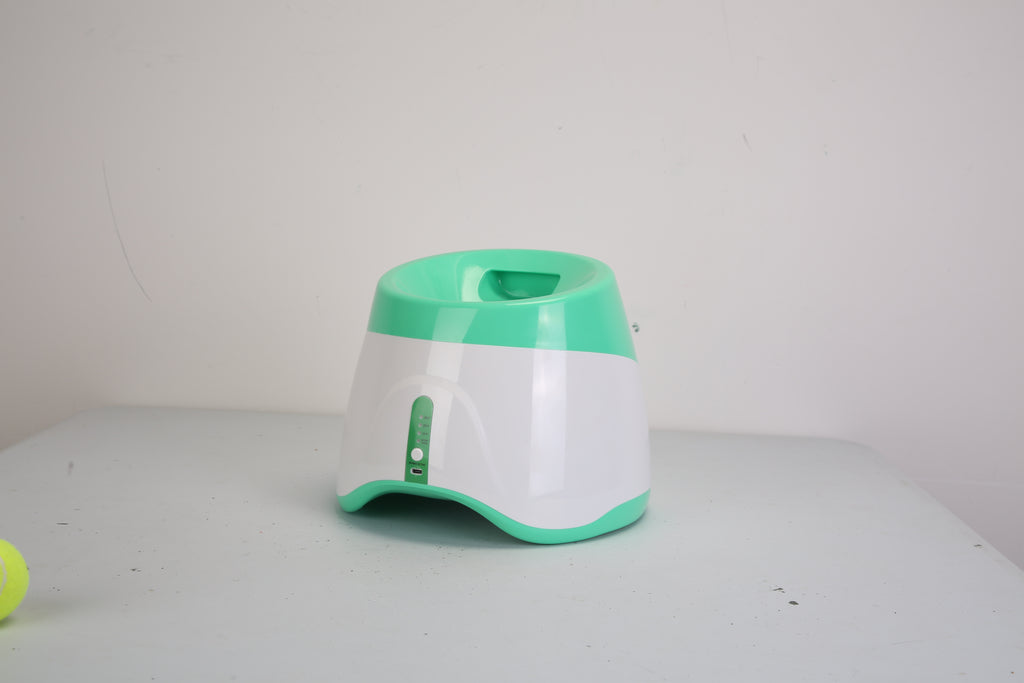 Automatic Dog Ball Launcher with 6 Tennis Balls - Interactive Fetch Machine