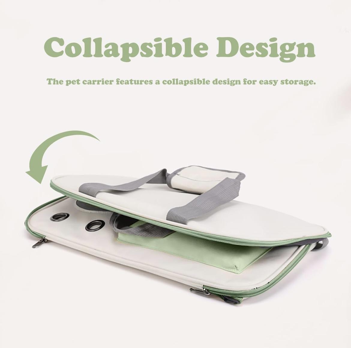 Premium Pet Carrier Backpack - Breathable Travel Bag for Cats & Small Dogs