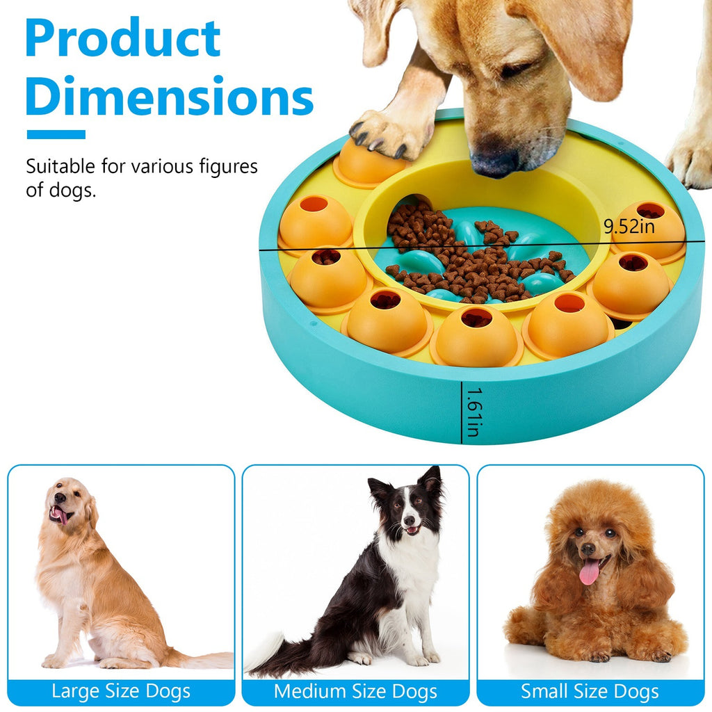 Dog Puzzle Food Feeder - Slow Feeding Interactive Toy